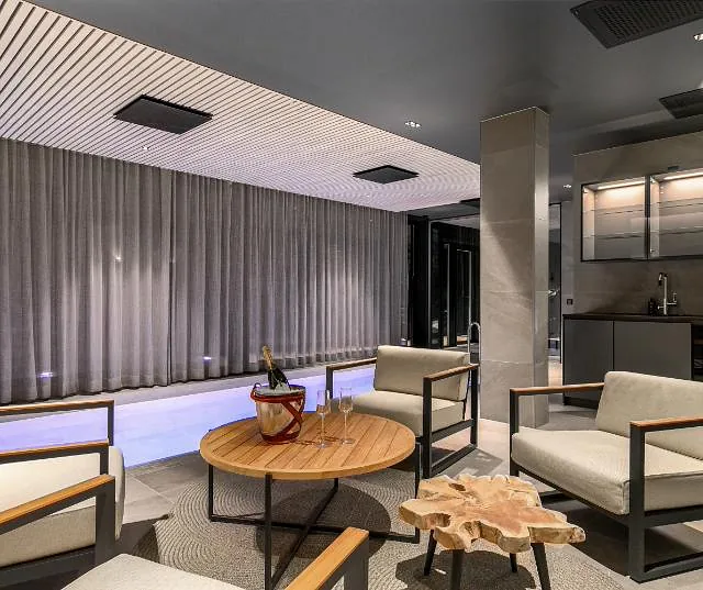 Modern lounge with chairs